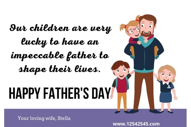 Happy Fathers Day Messages From Wife To Husband 2021