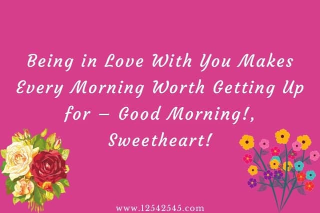 Romantic Good Morning Love Messages Wishes for Her