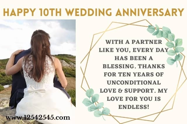 Theoldironskillet 10 Years Wedding Anniversary Wishes - vrogue.co