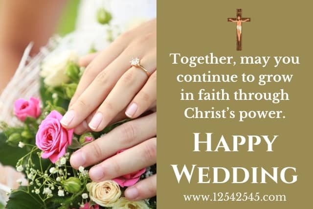Religious Wedding Greeting Card Messages
