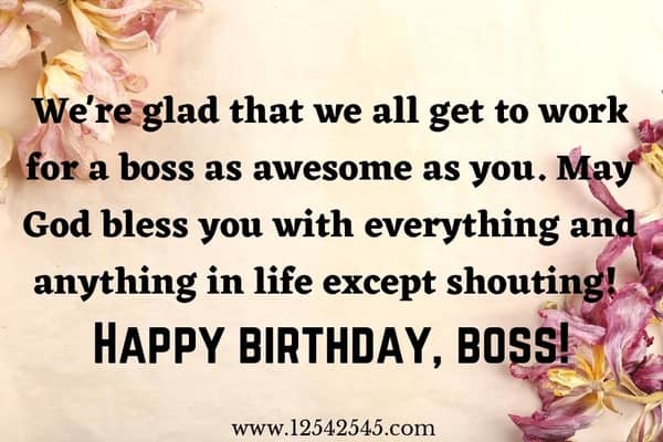 90+ Wonderful Ways to Make Your Boss Happy on His Birthday