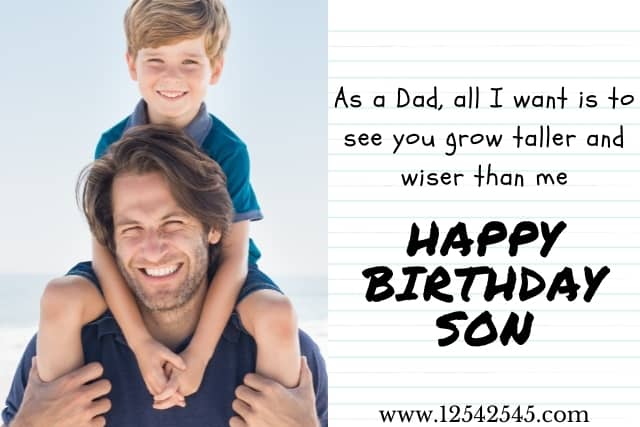 80 Birthday Wishes For Son From Mom And Dad